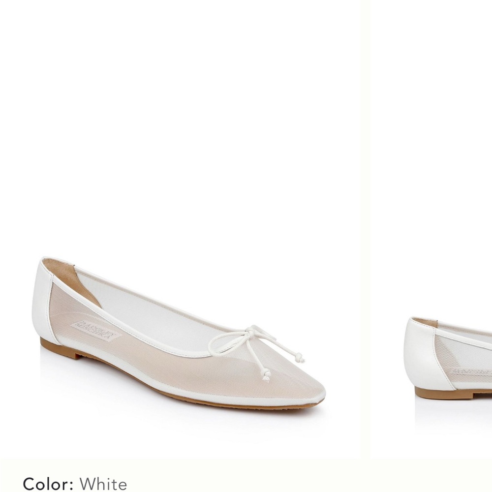 Badgley Mischka Cam Mesh Ballerina Flats